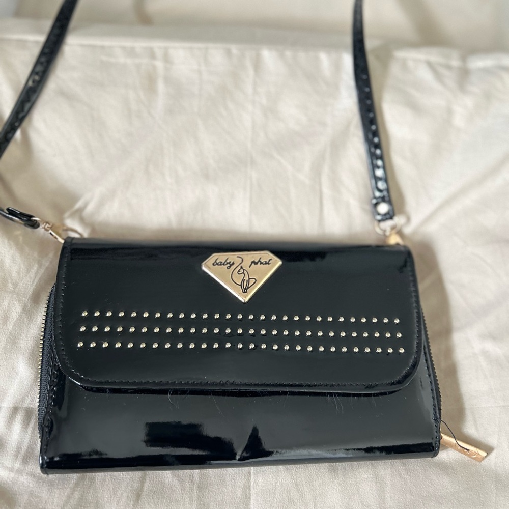 Baby Phat Black and Gold purse/wallet NWOT